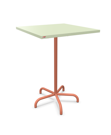 Schaffner Säntis Table haute rabattable 80x80cm h:110cm