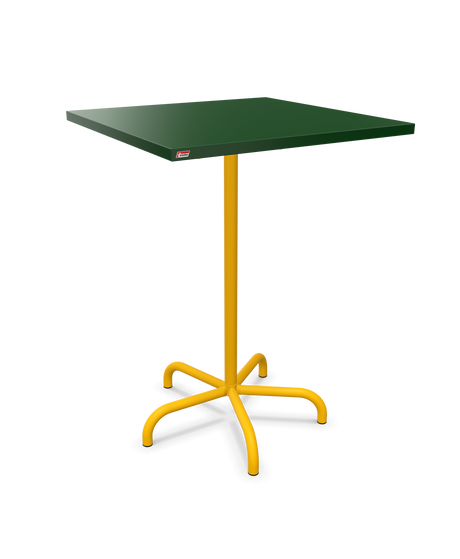 Schaffner Säntis Table haute rabattable 80x80cm h:110cm