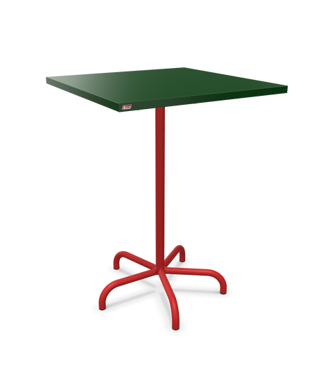 Schaffner Säntis Table haute rabattable 80x80cm h:110cm