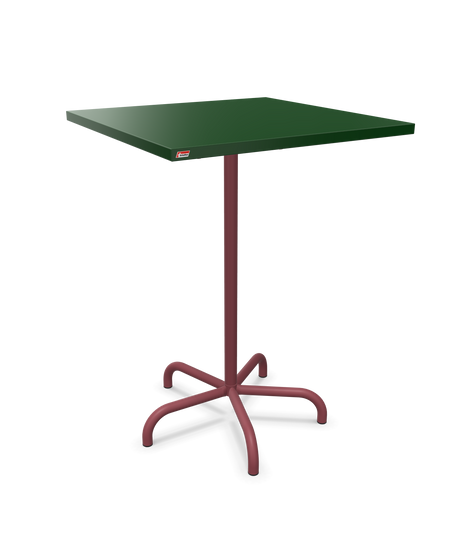 Schaffner Säntis Table haute rabattable 80x80cm h:110cm
