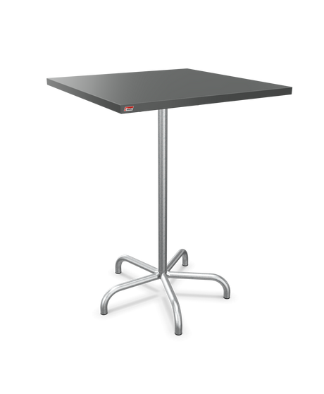 Schaffner Säntis Table haute rabattable 80x80cm h:110cm