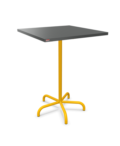Schaffner Säntis Table haute rabattable 80x80cm h:110cm