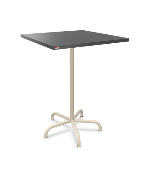 Schaffner Säntis Table haute rabattable 80x80cm h:110cm