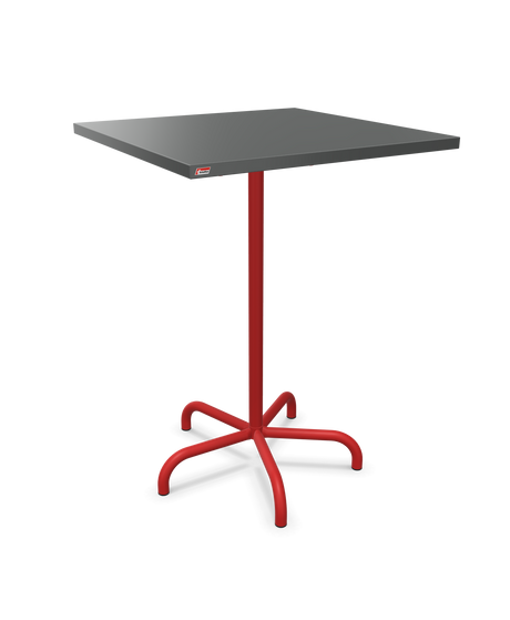 Schaffner Säntis Table haute rabattable 80x80cm h:110cm