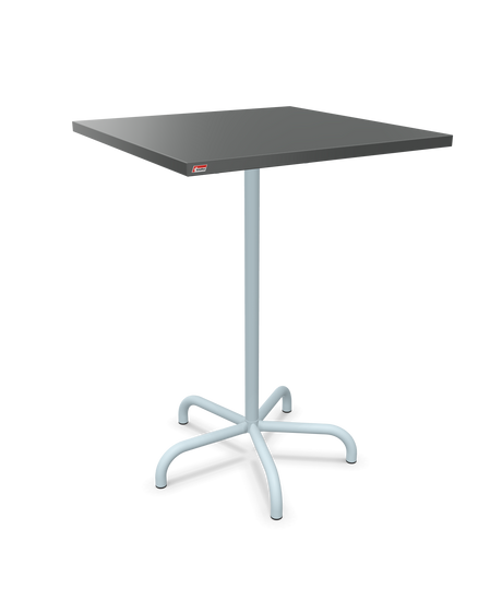 Schaffner Säntis Table haute rabattable 80x80cm h:110cm