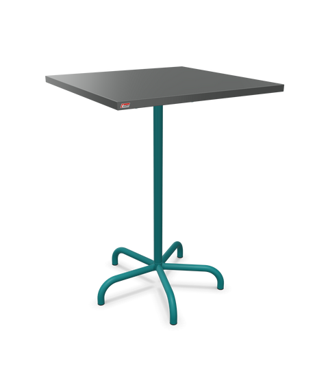 Schaffner Säntis Table haute rabattable 80x80cm h:110cm