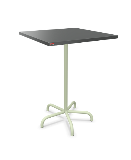 Schaffner Säntis Table haute rabattable 80x80cm h:110cm