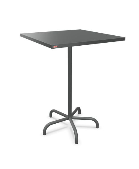 Schaffner Säntis Table haute rabattable 80x80cm h:110cm