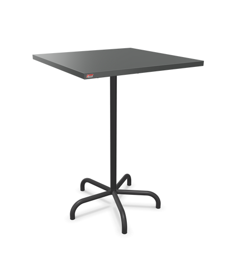 Schaffner Säntis Table haute rabattable 80x80cm h:110cm