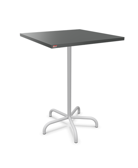 Schaffner Säntis Table haute rabattable 80x80cm h:110cm