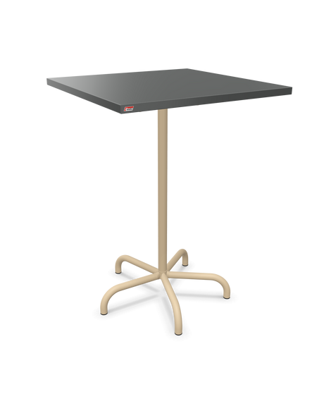 Schaffner Säntis Table haute rabattable 80x80cm h:110cm