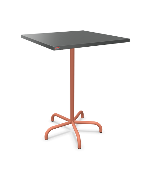 Schaffner Säntis Table haute rabattable 80x80cm h:110cm