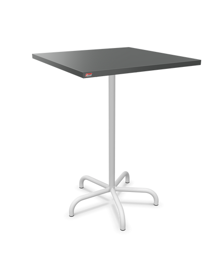 Schaffner Säntis Table haute rabattable 80x80cm h:110cm
