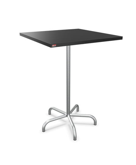 Schaffner Säntis Table haute rabattable 80x80cm h:110cm