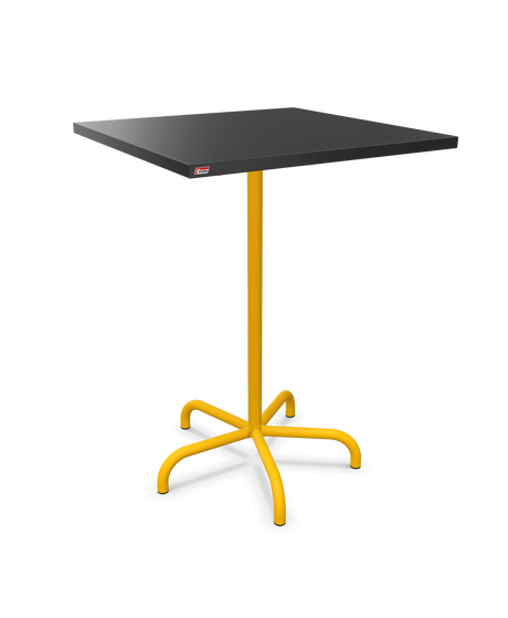 Schaffner Säntis Table haute rabattable 80x80cm h:110cm