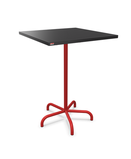 Schaffner Säntis Table haute rabattable 80x80cm h:110cm