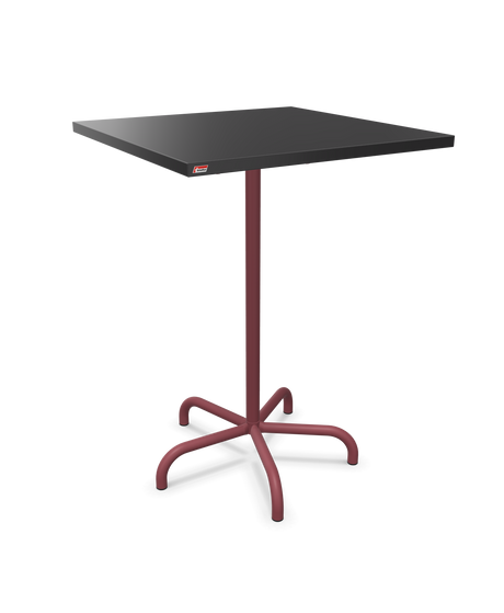 Schaffner Säntis Table haute rabattable 80x80cm h:110cm