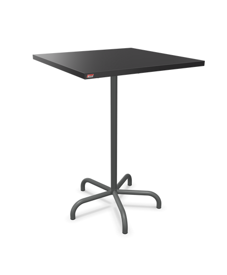 Schaffner Säntis Table haute rabattable 80x80cm h:110cm