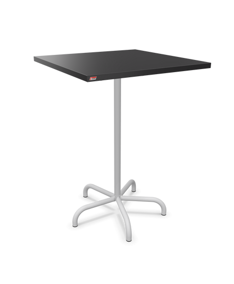 Schaffner Säntis Table haute rabattable 80x80cm h:110cm