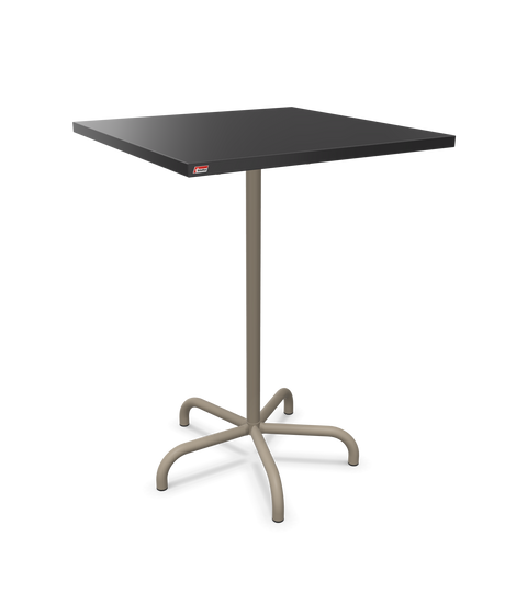 Schaffner Säntis Table haute rabattable 80x80cm h:110cm