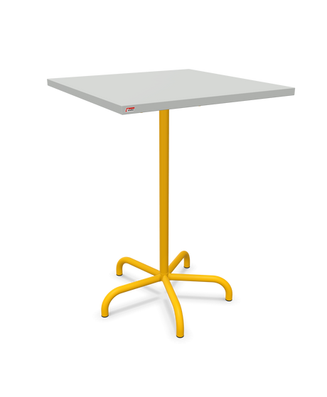 Schaffner Säntis Table haute rabattable 80x80cm h:110cm