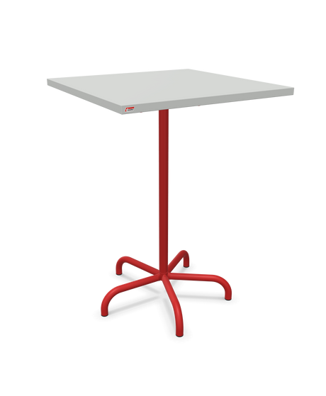 Schaffner Säntis Table haute rabattable 80x80cm h:110cm