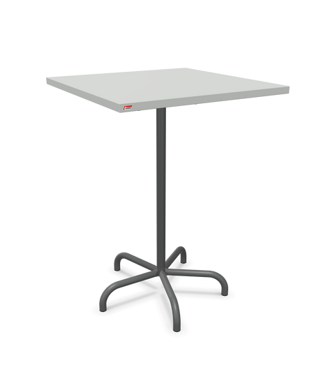 Schaffner Säntis Table haute rabattable 80x80cm h:110cm