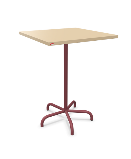 Schaffner Säntis Table haute rabattable 80x80cm h:110cm