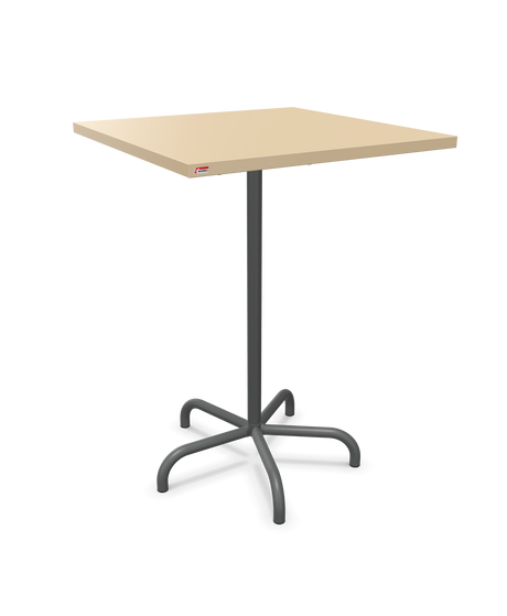 Schaffner Säntis Table haute rabattable 80x80cm h:110cm
