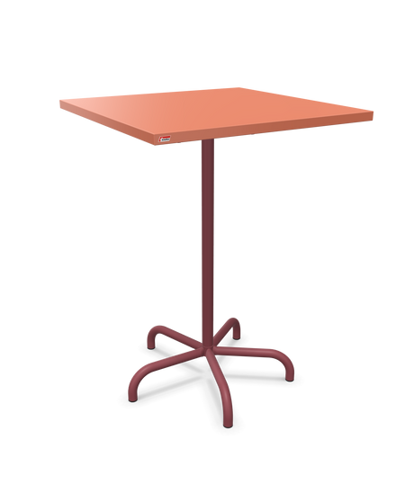 Schaffner Säntis Table haute rabattable 80x80cm h:110cm