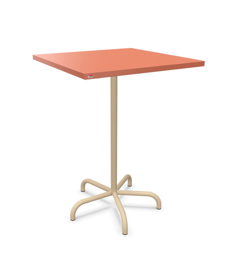 Schaffner Säntis Table haute rabattable 80x80cm h:110cm