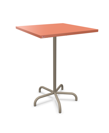 Schaffner Säntis Table haute rabattable 80x80cm h:110cm