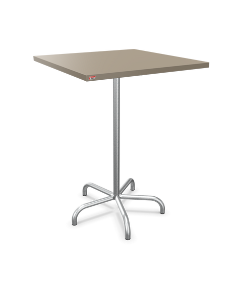 Schaffner Säntis Table haute rabattable 80x80cm h:110cm