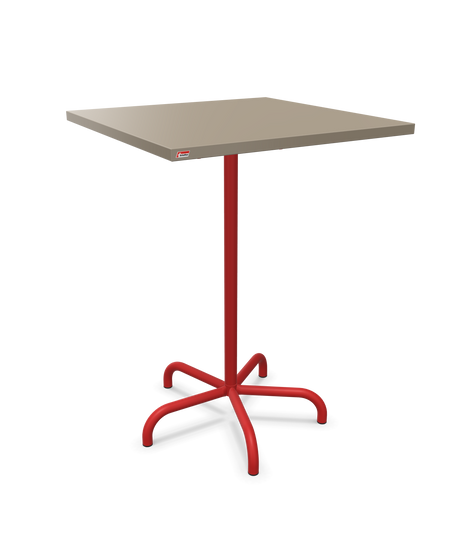 Schaffner Säntis Table haute rabattable 80x80cm h:110cm