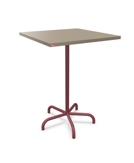 Schaffner Säntis Table haute rabattable 80x80cm h:110cm
