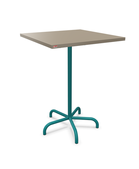 Schaffner Säntis Table haute rabattable 80x80cm h:110cm