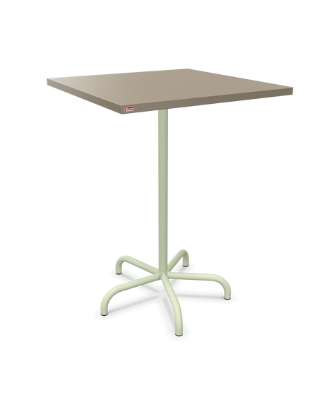 Schaffner Säntis Table haute rabattable 80x80cm h:110cm