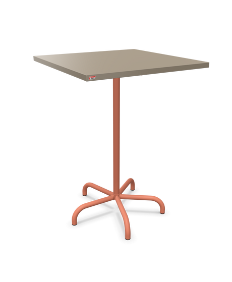 Schaffner Säntis Table haute rabattable 80x80cm h:110cm
