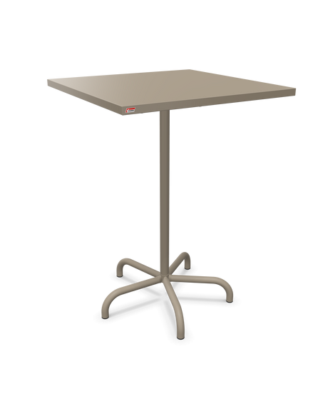 Schaffner Säntis Table haute rabattable 80x80cm h:110cm