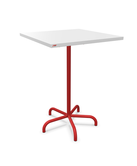 Schaffner Säntis Table haute rabattable 80x80cm h:110cm
