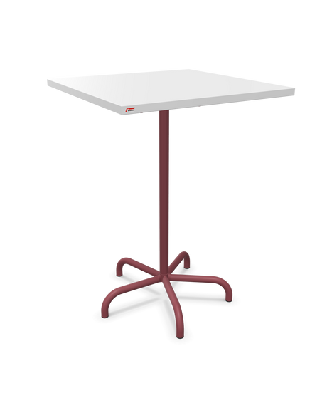 Schaffner Säntis Table haute rabattable 80x80cm h:110cm