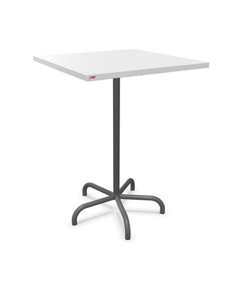 Schaffner Säntis Table haute rabattable 80x80cm h:110cm