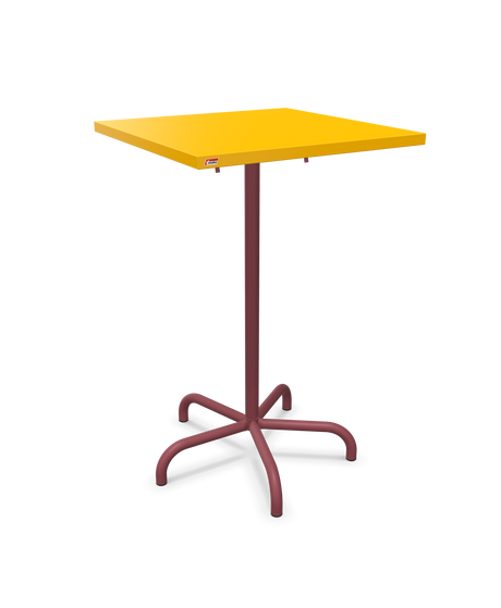 Schaffner Säntis Table haute rabattable 70x70cm h:110cm