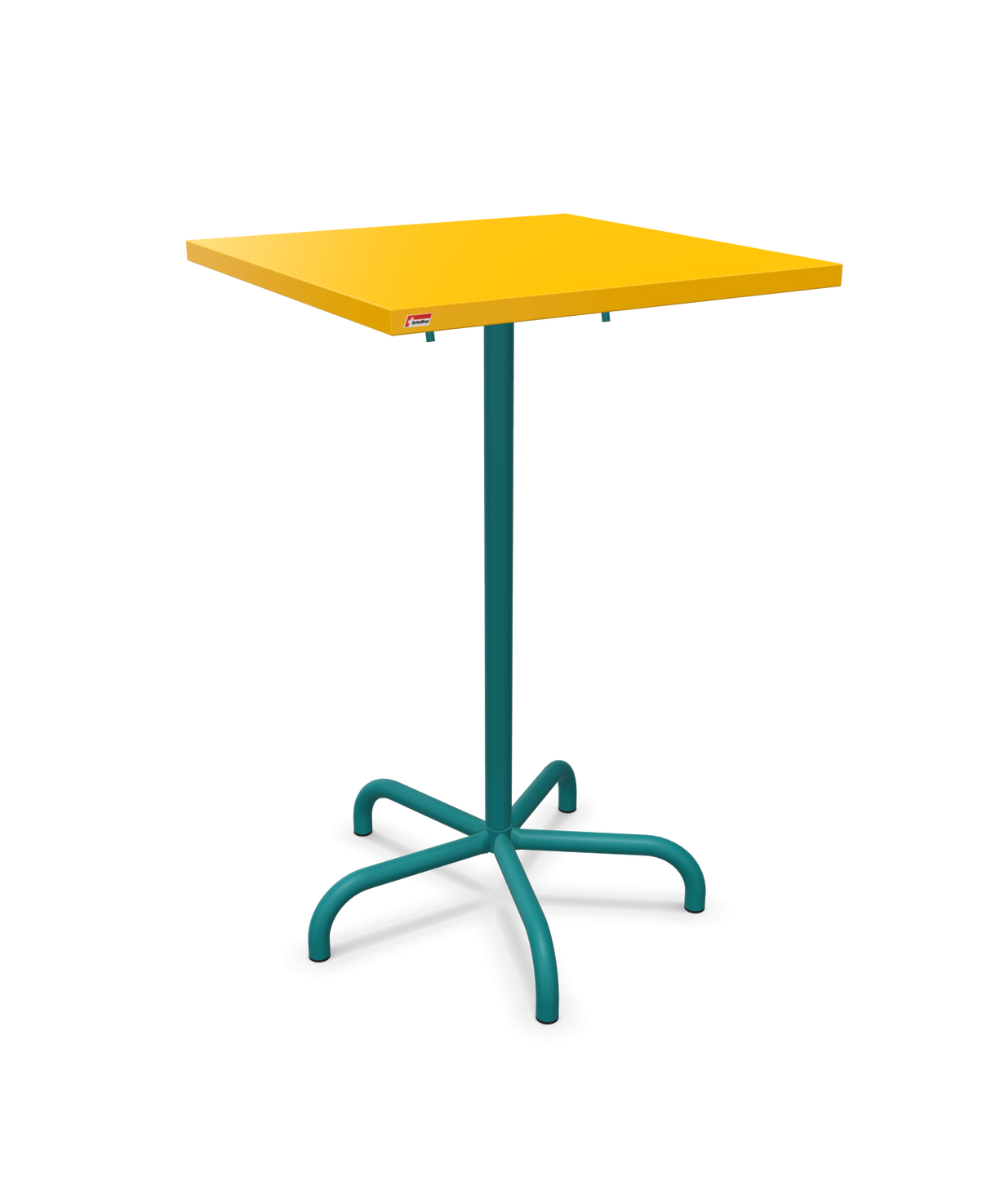 Schaffner Säntis Folding high table 70x70cm h:110cm