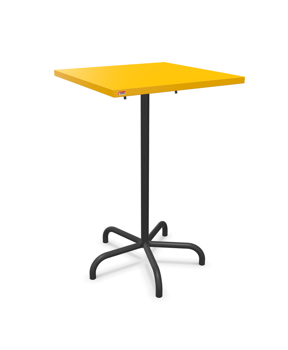 Schaffner Säntis Folding high table 70x70cm h:110cm
