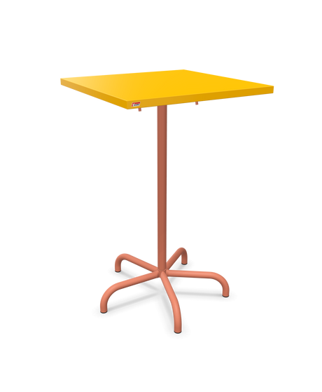 Schaffner Säntis Table haute rabattable 70x70cm h:110cm