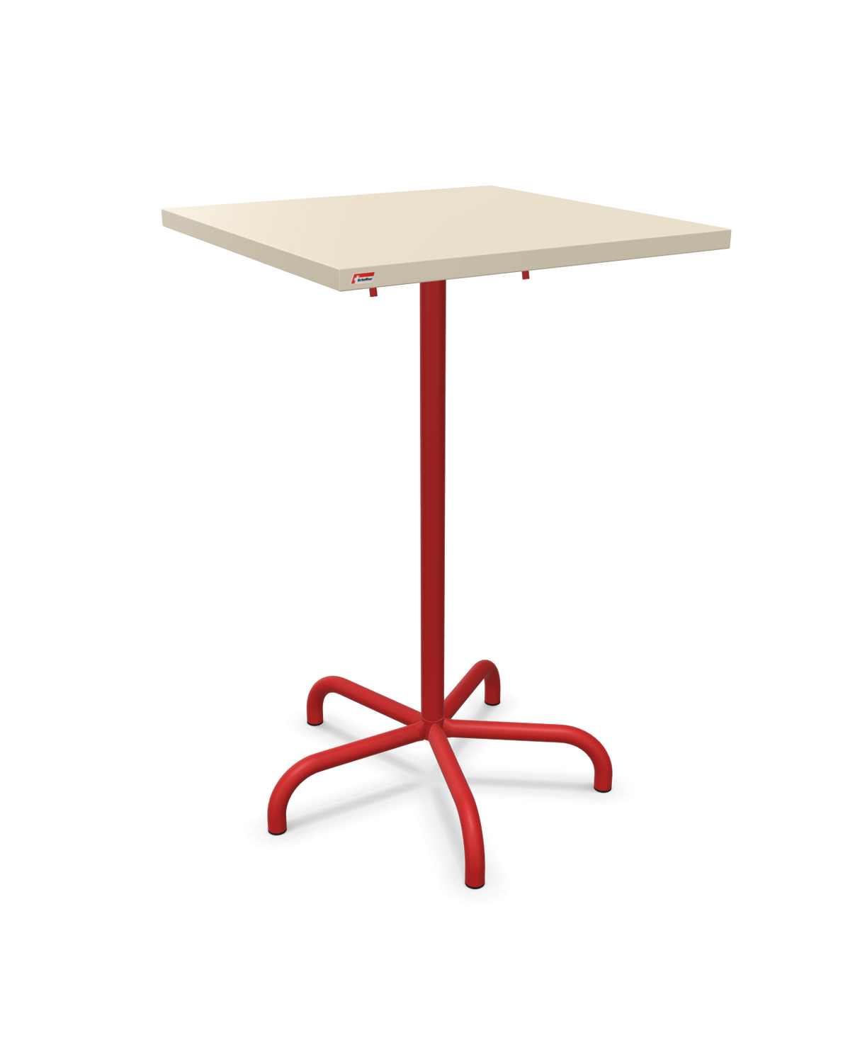 Schaffner Säntis Folding high table 70x70cm h:110cm