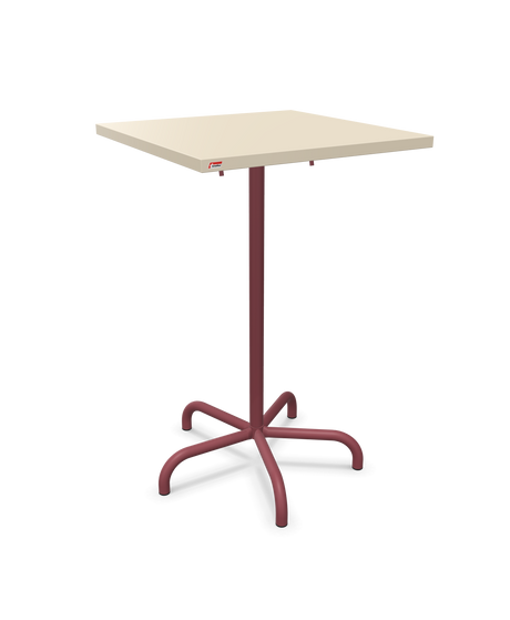 Schaffner Säntis Table haute rabattable 70x70cm h:110cm