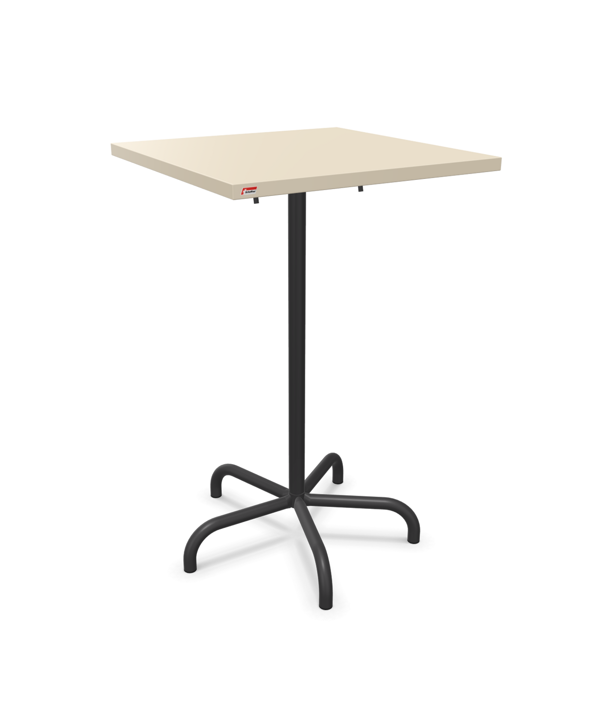Schaffner Säntis Folding high table 70x70cm h:110cm
