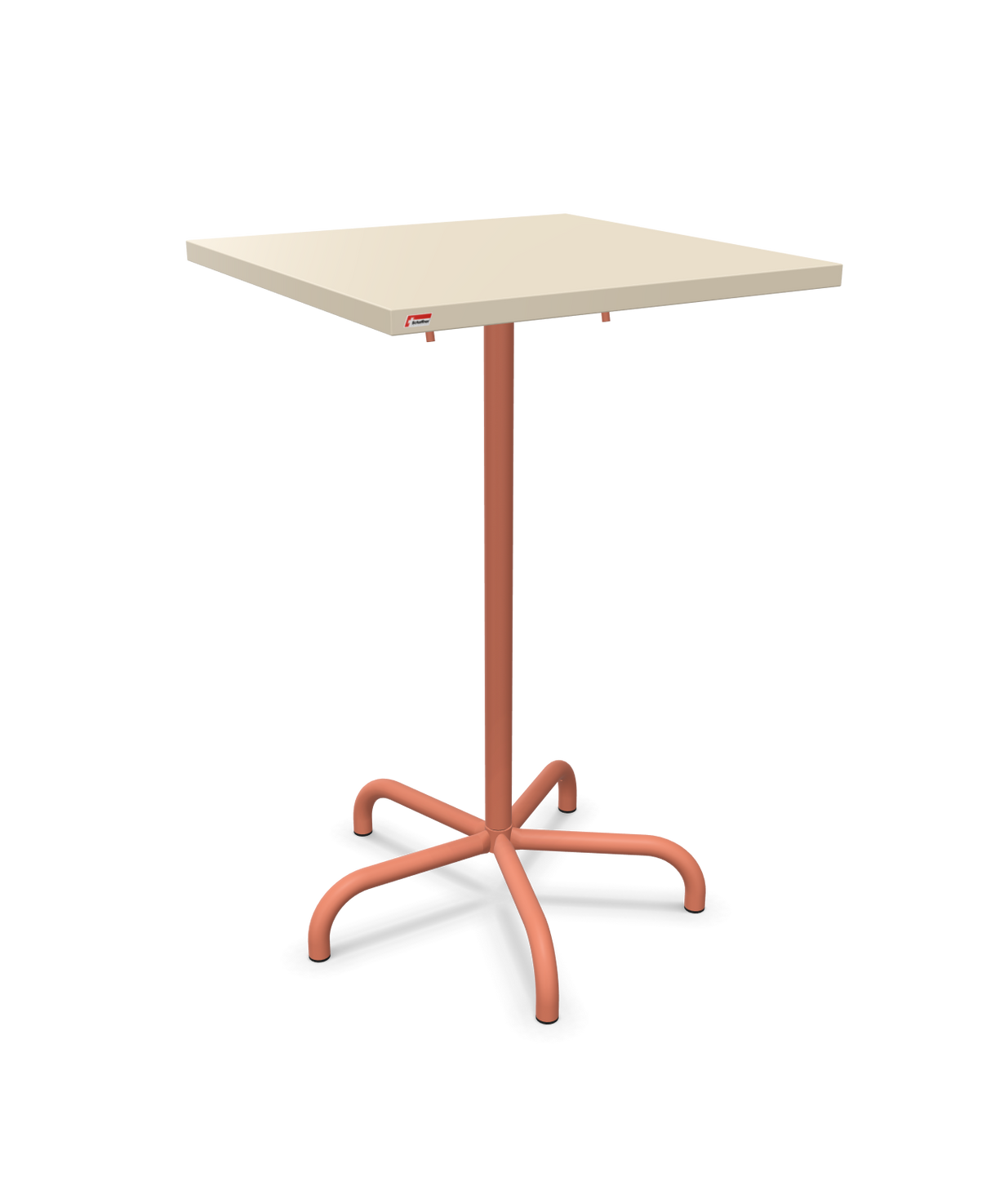Schaffner Säntis Folding high table 70x70cm h:110cm